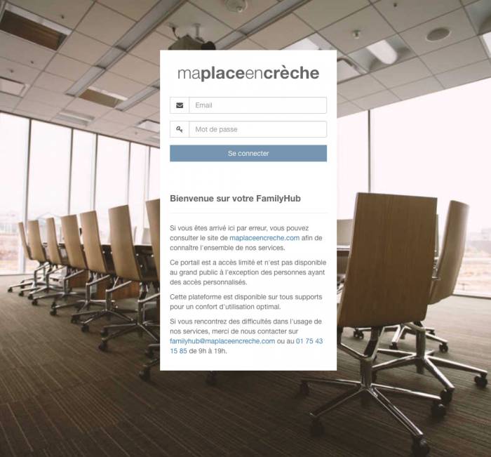 PLateforme de recrutement des professionnels de la petite enfance