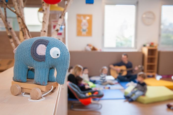 La période d'adaptation en crèche est importante pour rassurer l'enfant